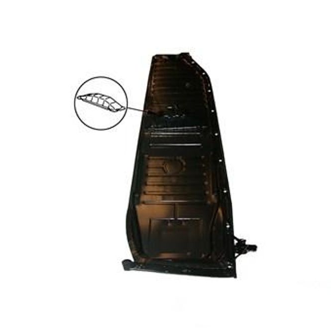 Hovedbilde Gulvplate 1mm tykk høyre 08/72-07/79