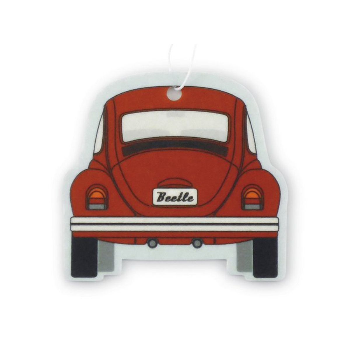 Volkswagen VW Beetle Air Freshener - Front/Red