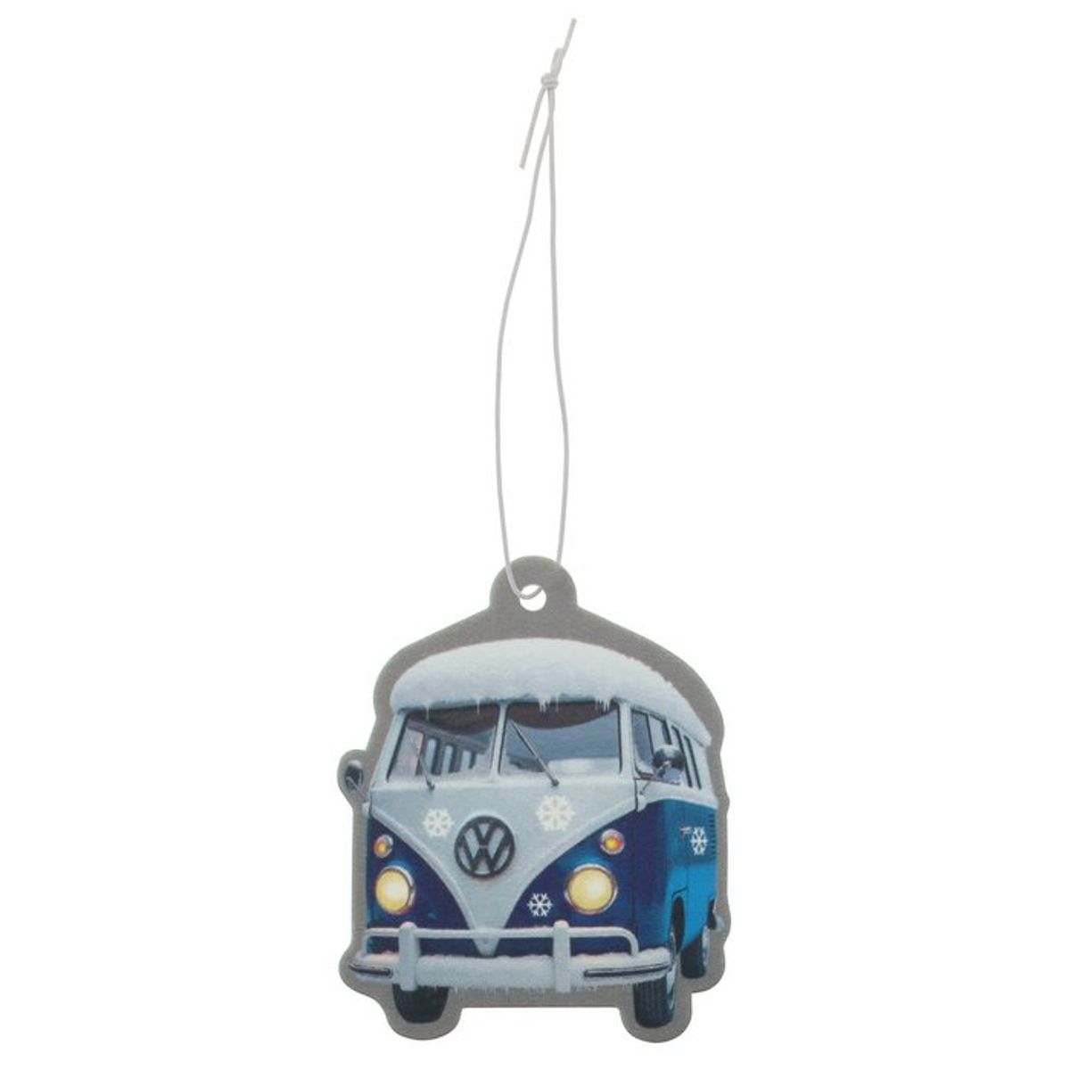 Volkswagen VW T1 Bus Air Freshener - Blue/Fresh Ice *WINTER EDITION*
