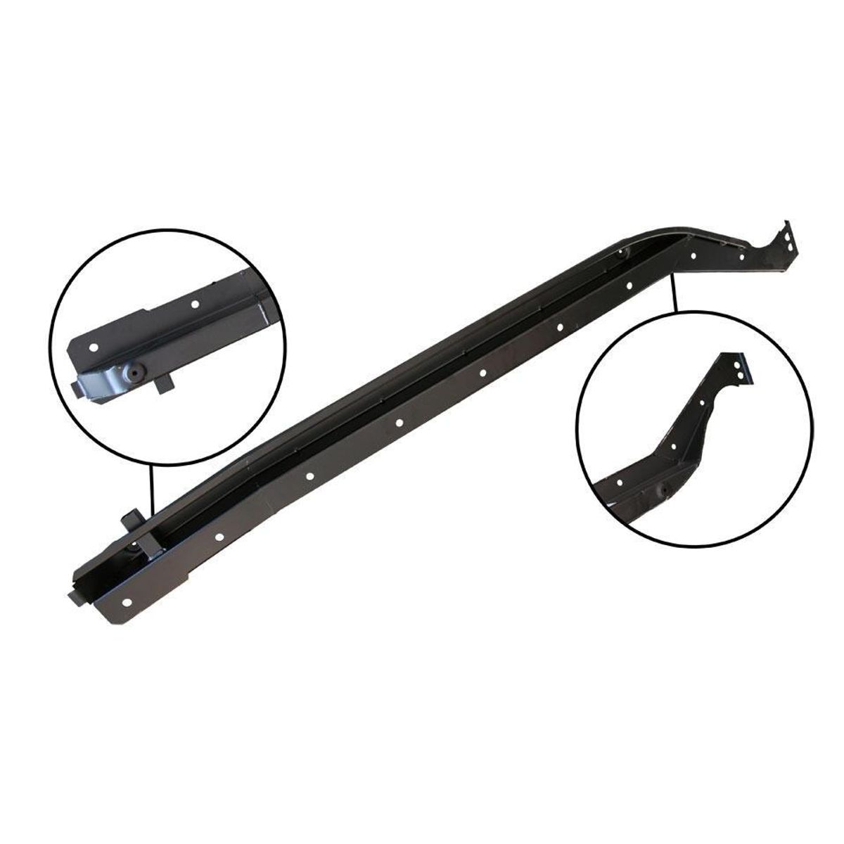 Forsterkning kanal kabriolet venstre BBT 1302/03