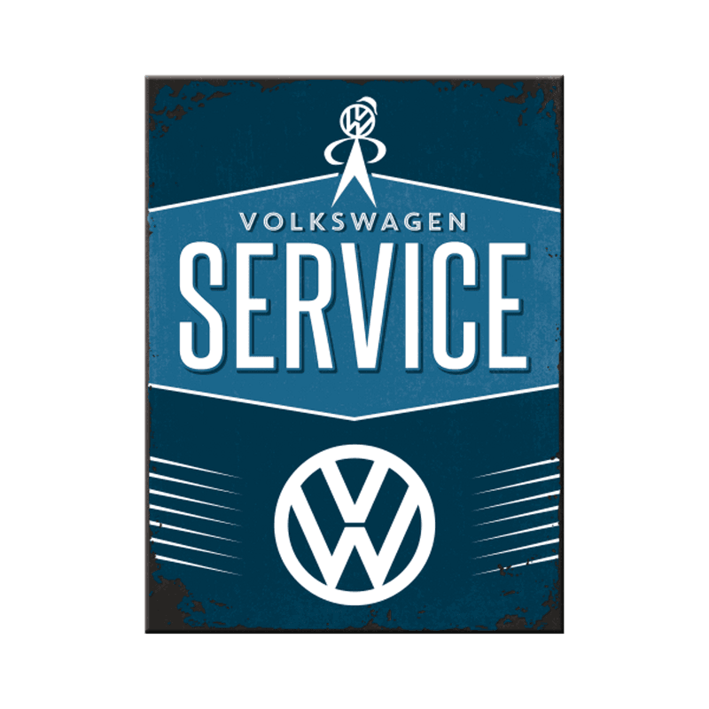 Volkswagen Service Kjøleskapsmagnet